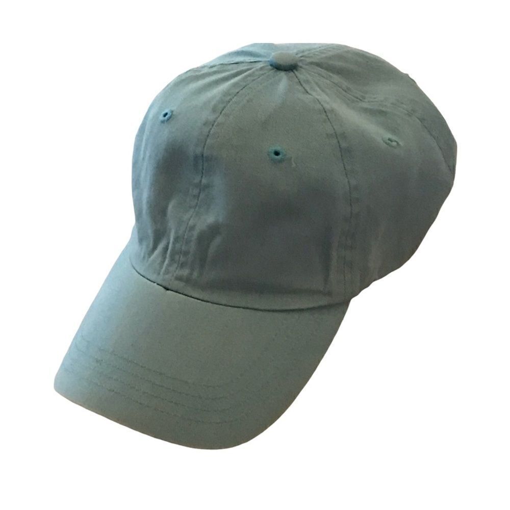 Light Blue Simple Plain Baseball Hat